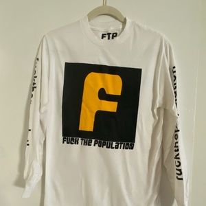 Rare FTP long sleeve t-shirt. Gold logo.
